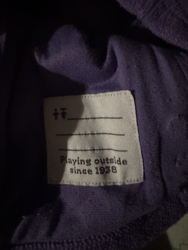 Youth Columbia Fleece Light Jacket Purple Full Zip Up Size Medium 10/12 - Picture 8 of 8