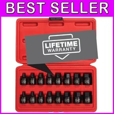 Sunex Impact Hex Driver Set, 16pc, SAE/Metric