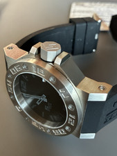 Staalblock No 1 / 45 mm Armbanduhr Analog sch...