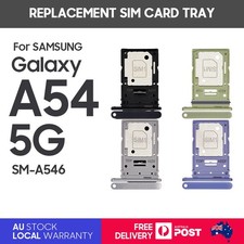 SIM Card Tray  Micro SD Card Tray For Samsung Galaxy A54 SM-A546