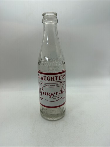 Nice Mount Airy NC Slaughter’s Ginger Ale Soda Bottle