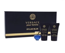 Versace Dylan Blue Pour Femme 3pc Mini Gift Set For Women 