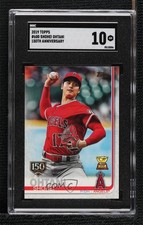 2019 Topps 150th Anniversary Shohei Ohtani #600 SGC 10 GEM v9t