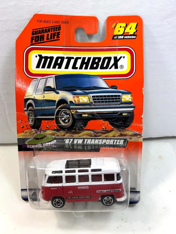 3- Matchbox VW Vans~ Blue Transporter-67 Delivery Van~ 67 Transporter - Image 2 of 4