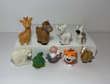 Fisher Price Little People Noah & Animals Alligator Tiger Polar Bear Goat Horse