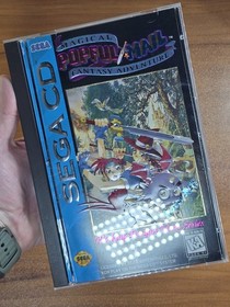 Popful Mail (Sega CD, 1995) Complete CIB w/ Backup Insert Working Designs Reg NM