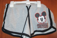 Disney Mickey Mouse Shorts Sz Small 3/5 100 Cotton Waist 28  Side 9 in