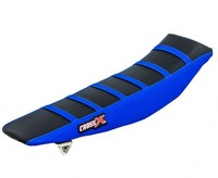 Yamaha YZF 250-450 - WRF 250-450 Sitzbezug - Oben Schwarz - Seiten Blau - Blaue