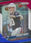 2025 Panini Prizm Drake Maye Red White Blue Prizm #165 Patriots