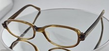 Vtg American Optical Eyeglasses Tortoise 5 1/2 Bronze Rectangular Frames ONLY