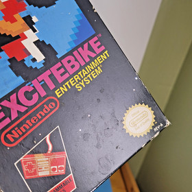 Nintendo NES Excitebike Complete CIB Tested