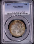 1967 P Kennedy Half Dollar PCGS MS64 Business Strike