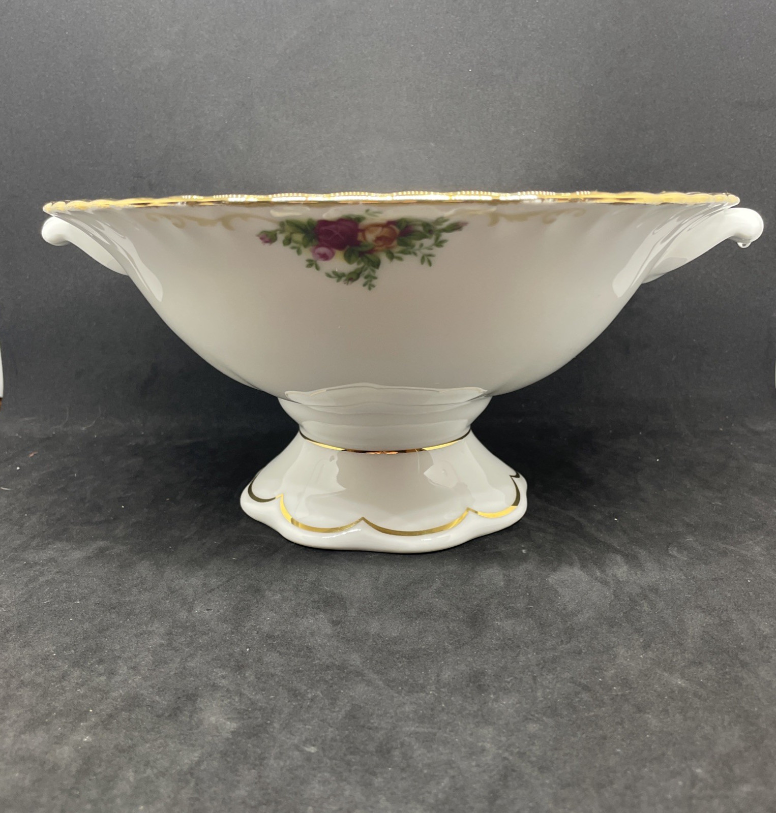 Royal Albert Old Country Roses Footed Bowl, 9 1/4