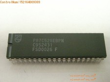 P87C528EBPN - Philips -  IC,MICROCONTROLLER,8-BIT,8051 CPU,CMOS DIP,40PIN