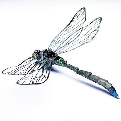 #ad Colorful Dragonfly Metal Puzzle Model DIY Assembly Puzzle Creative Adult Toy $5.50