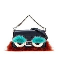 FENDI Bag bugs Monster micro bucket Handbag Shoulder Bag 2WAY 8M0354  Used  