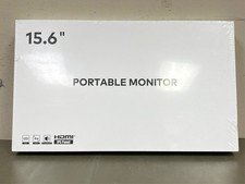 QiMeng 15.6-inch Portable Laptop Monitor, FHD 1920 1080 Resolution, Equipped w