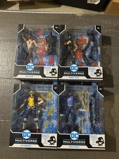 Mcfarlane DC Multiverse The Darkest Knight BAF Speed Metal Complete Wave New