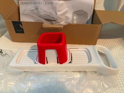 Tupperware Mini Speedy Mando Grater Hand Powered Open Box NEW