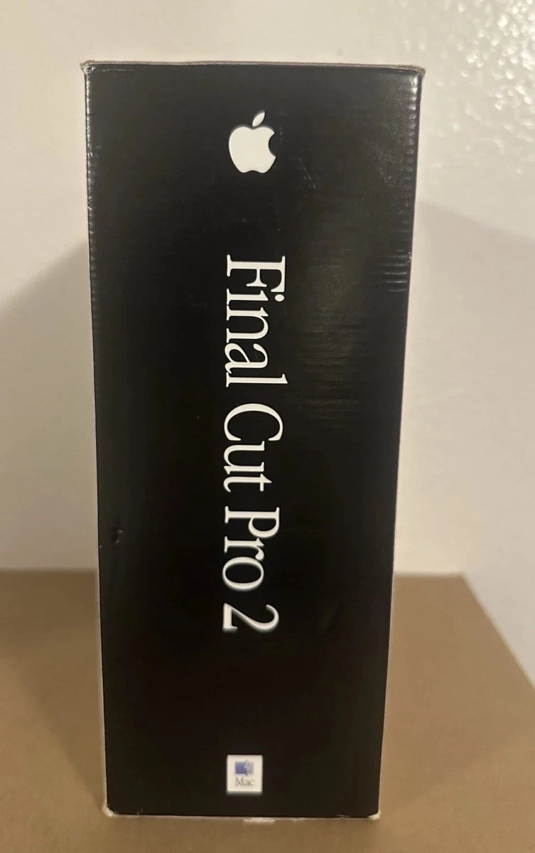 Apple Final Cut Pro 2 venta al por menor (M8179Z/A) nuevo (sellado) envío rápido
