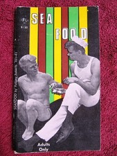 1969 GAY PULP Fiction Pudgey Roberts SEA FOOD Orig Home Library 101 Enterprises