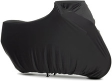 Indoor Motorcycle Cover Soft Stretch Dustproof Cover Compatible with All Motor,