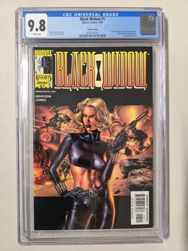 Black Widow #1 (Marvel 1999) CGC 9.8 Variant : 1st full Yelena Belova