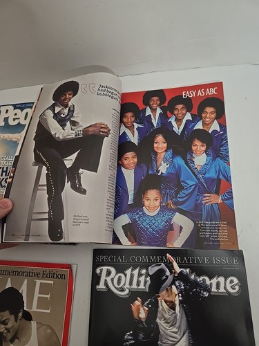 MICHAEL JACKSON 09 Death Tribute MAGAZINE Lot NY Times, Rollingstone, People - Picture 10 of 10