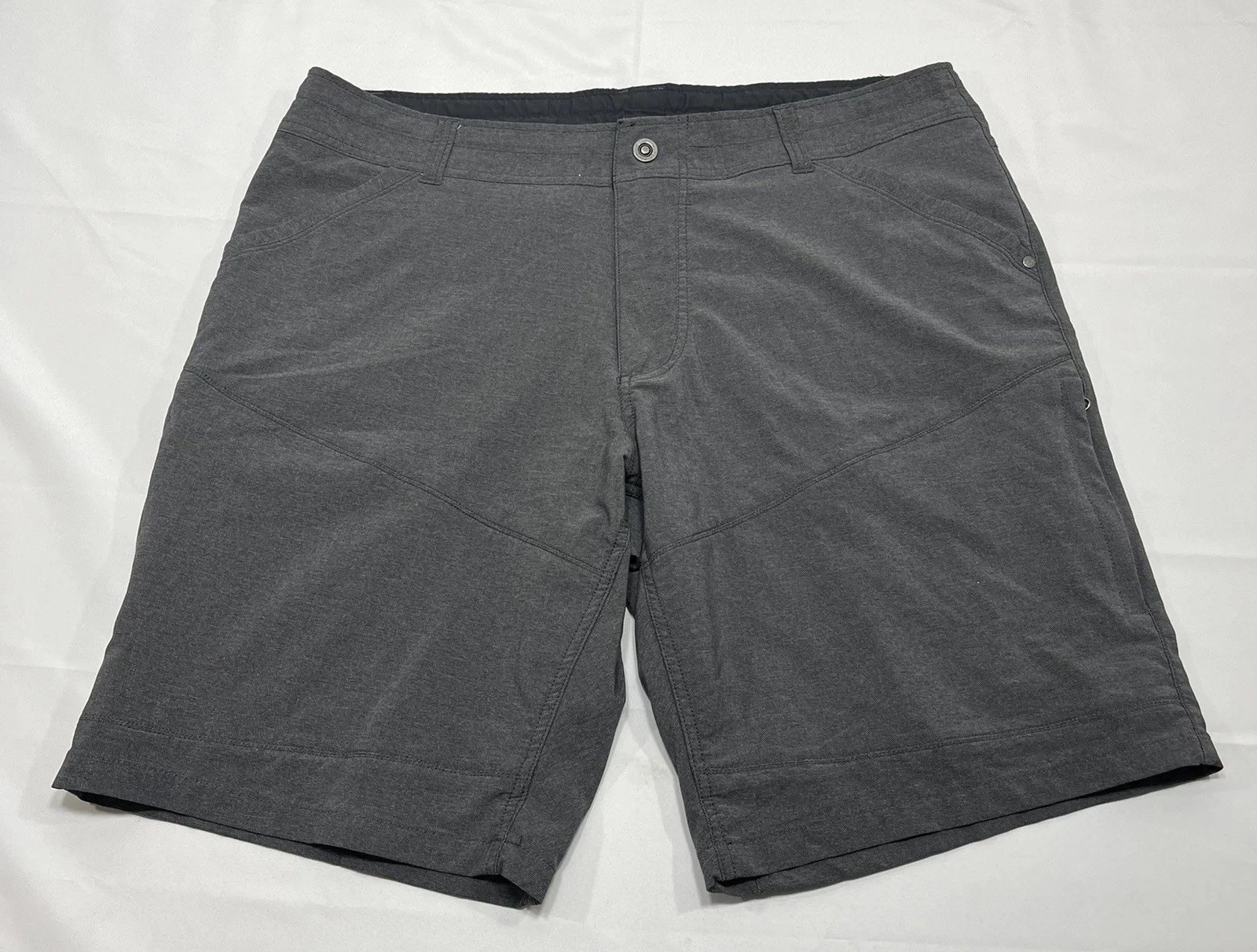 Kuhl Renegade Hiking Shorts Mens 38 Dark Gray 10" Stretch Nylon Outdoor
Opens in a new window or tab