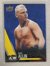 2021 Upper Deck AEW Jazwares Yellow Parallel #33 DARBY ALLIN