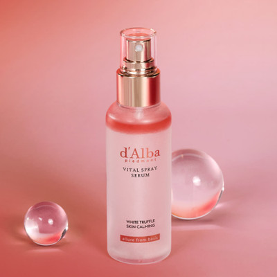 Dalba vegan red mist serum hydrating antioxidant face & body spray 100ml