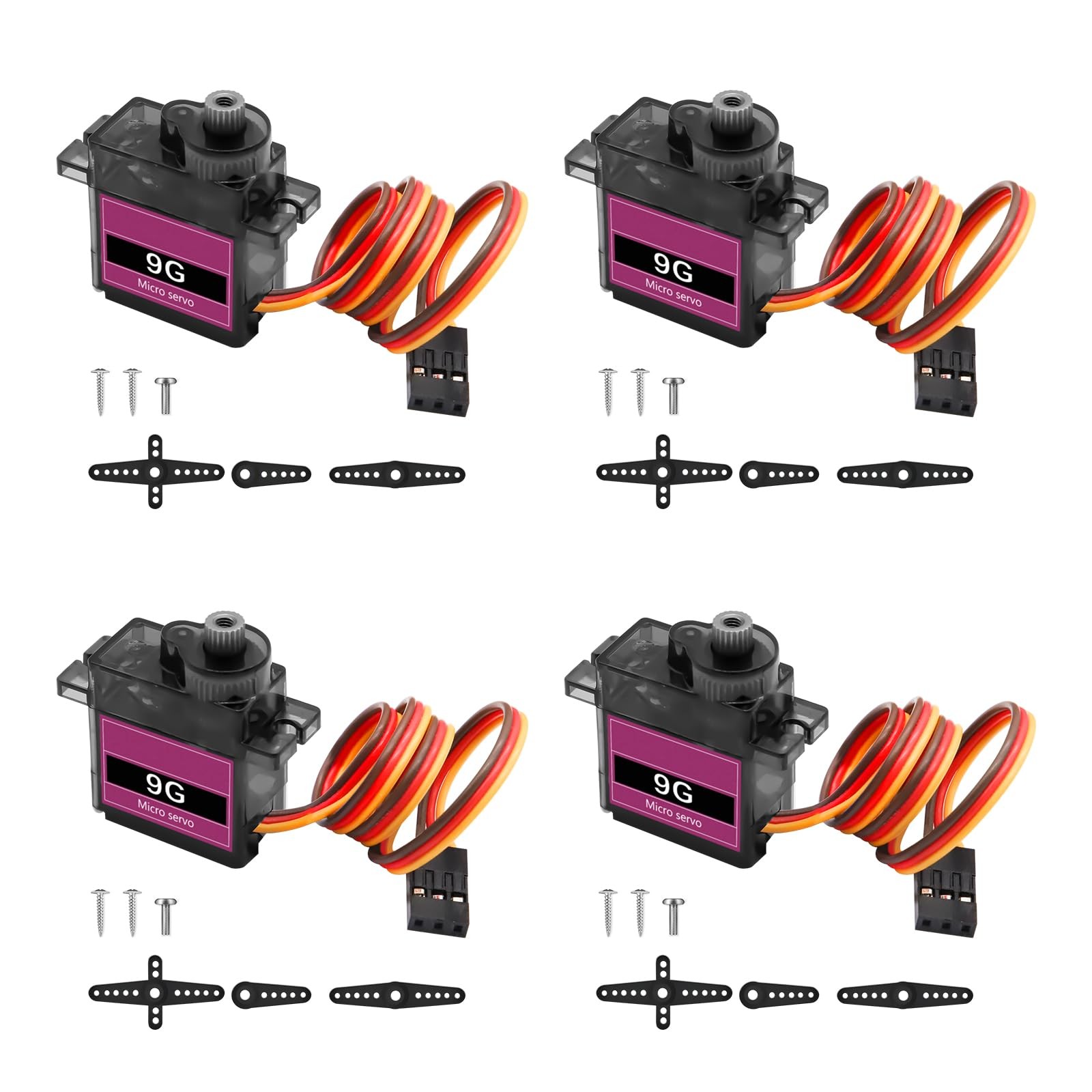 Servo micro servo 9G pignon métal haute précision pour modélisme