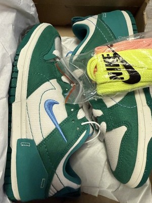 Neu Nike Dunk Low Disrupt 2, Malachite Phantom grün, Größe 37,5