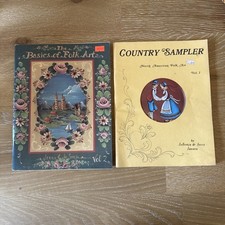 Jo Sonja Jansen FOLK ART Tole Painting Book Lot of 2 Basics Vol 2 Sampler Vol 3.