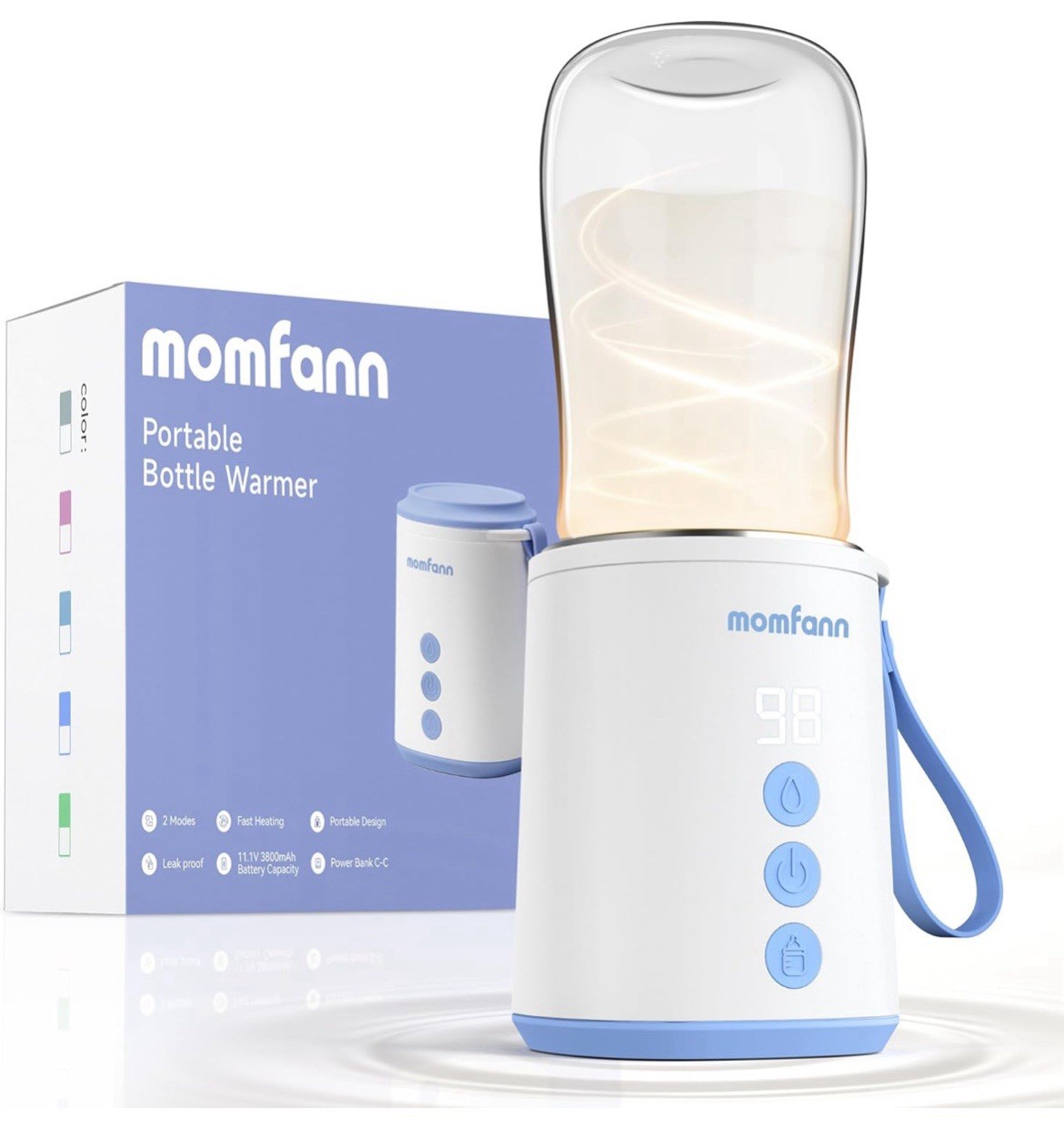 Momfann New Sealed Portable Bottle Warmer