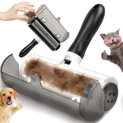 NevEND Pet Hair Roller/Hair Remover - Cat, Dog One Size, Black 
