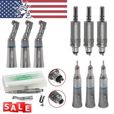 NSK Style Dental Slow Low Speed Handpiece Straight Contra Angle Air Motor 4/2H M