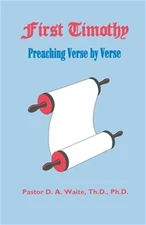 First Timothy, Preaching Verse by Verse (Paperback or Softback)