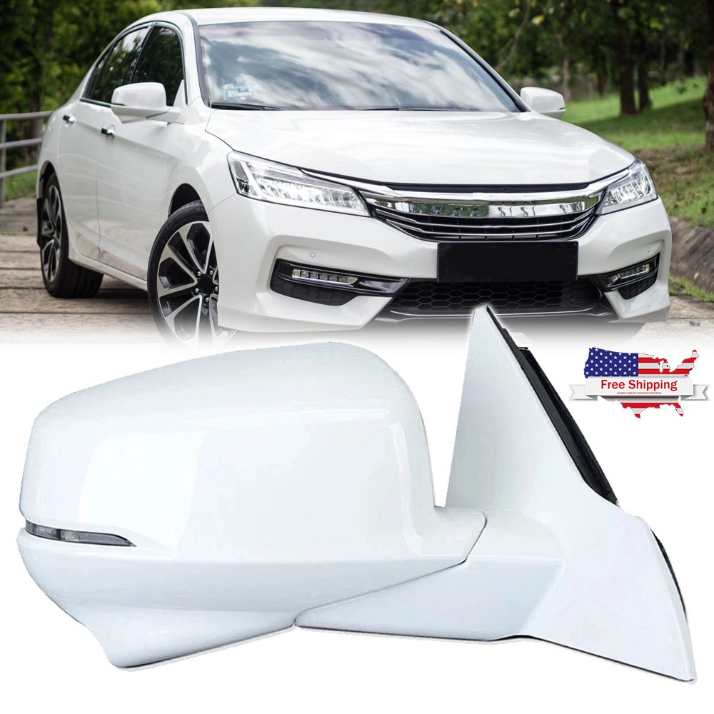 For Honda Accord 2013-2017 Right Passenger Side Mirror Camera Turn Signal Heated