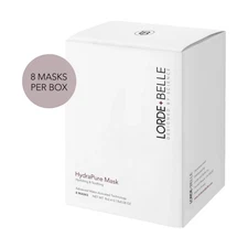 Lorde + Belle HydraPure Mask 8 Count 2.4g / .08 oz x 8 Retail $99 Skincare Clean