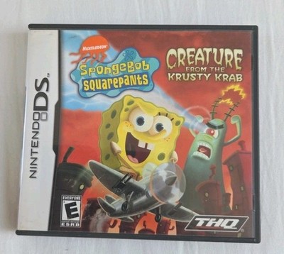 SpongeBob Schwammkopf: Creature from the Krusty Krab - Nintendo DS - US Edition 