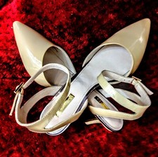louise et cie esperance 10M Bisque kid leather,heel 2.5"-3"
