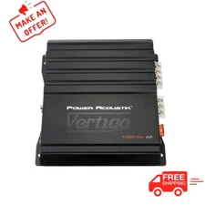 Power Acoustik VA2-1400D Amplifier 2 Channel 1400W Max 2 OHM CLASS-A/B