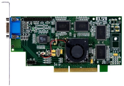 Graphic Card ELSA Nvidia Riva tnt 16MB ERAZOR II-A16 AGP 128-BIT D-Sub - Picture 2 of 2