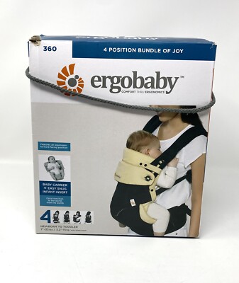 Ergobaby Four Positions Bundle of Joy with Infant Insert UK