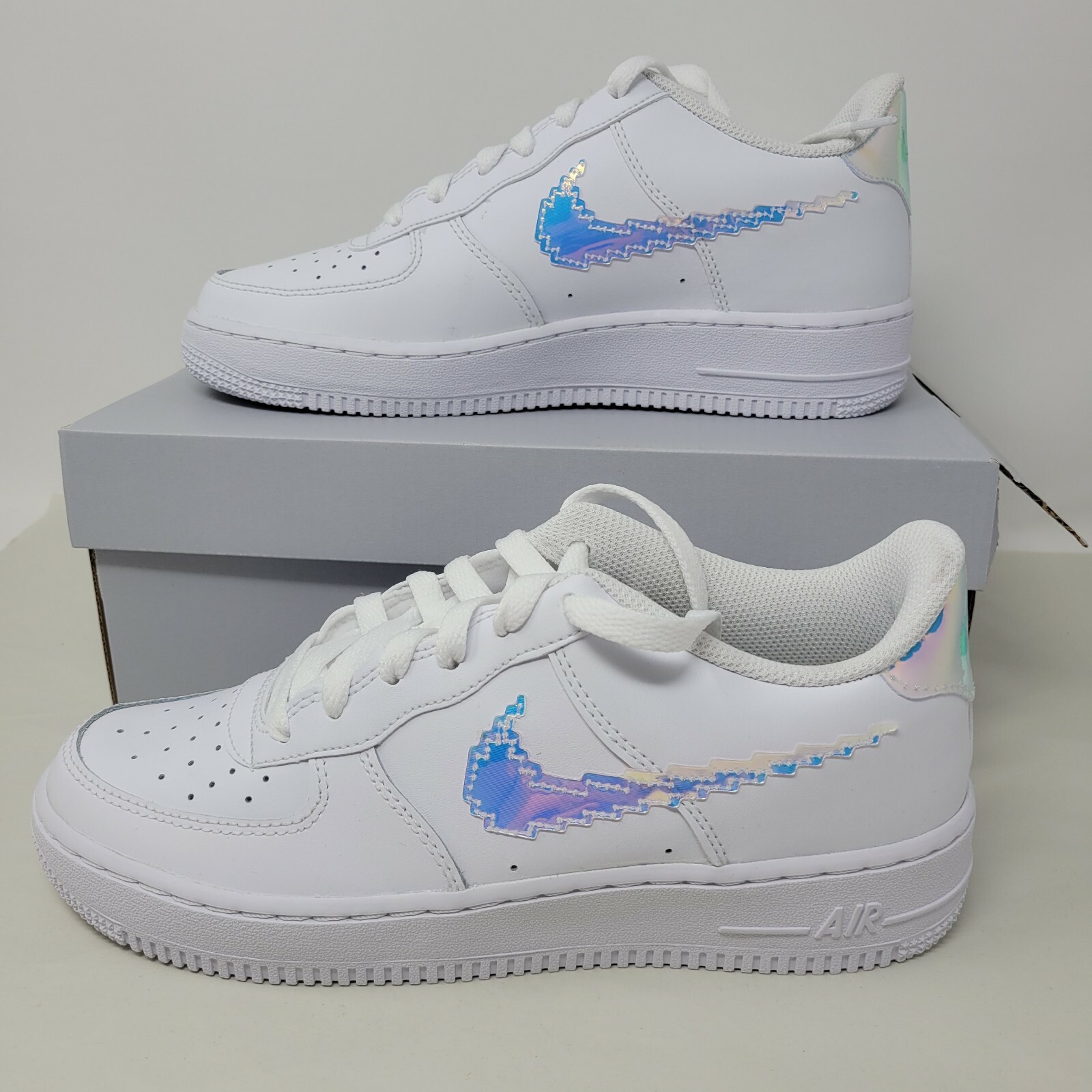 2021 Nike Air Force 1 LV8 GS White MultiColor Black CW1577-100 – 2021  Sneakers