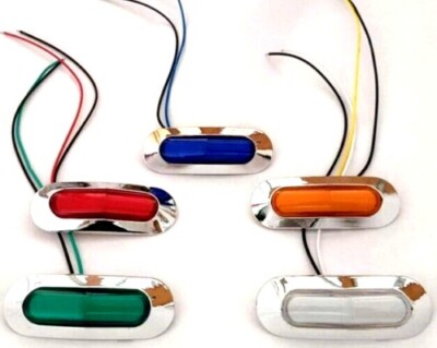 Luce Arancione Ingombro A LED 12V Per Camper/roulotte