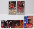 Michael Jordan Oversized Card Lot w/ Fleer & Upper Deck - Lot of 5 082224WNON
