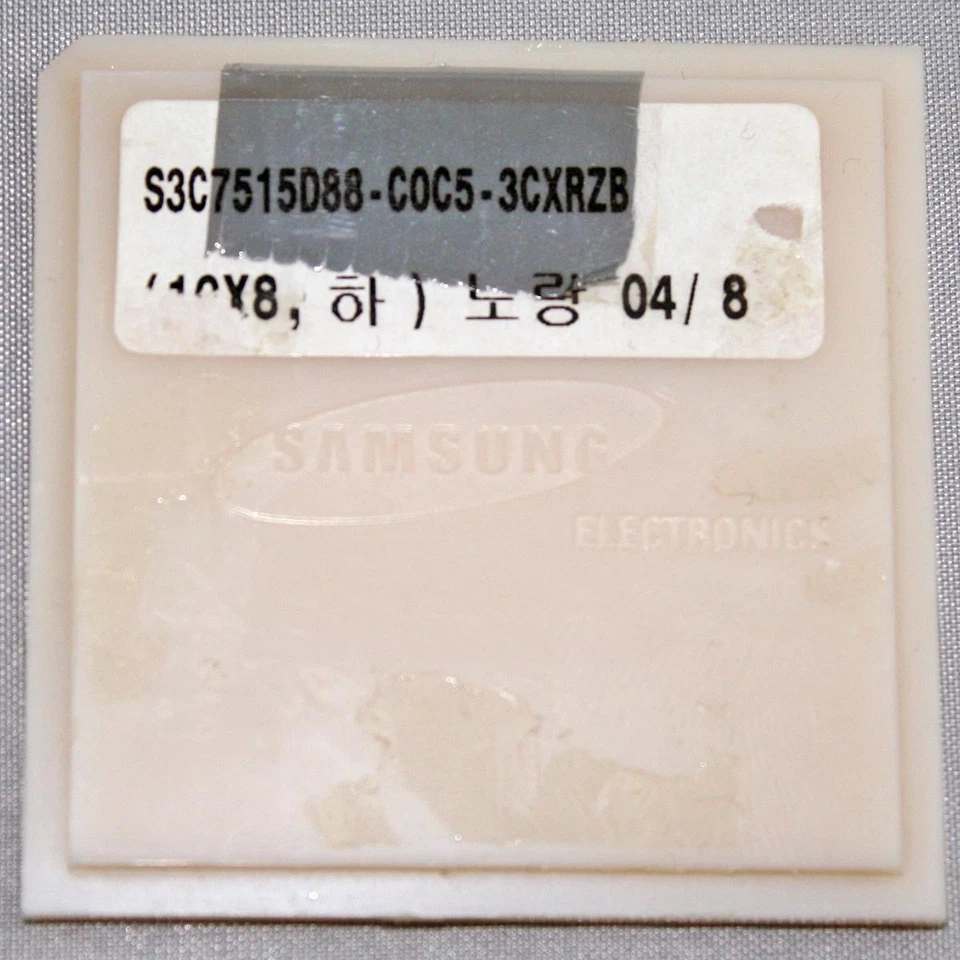 80pcs Samsung S3C7515 4bit SAM47 core MCU silicon dies wafer FREE SHIPPING - Image 4 of 4