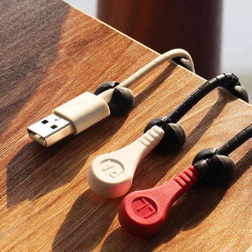 20 PCS Wire Holder Cable Sleeves Cord Management Organizer for Desk - Photo 12/12